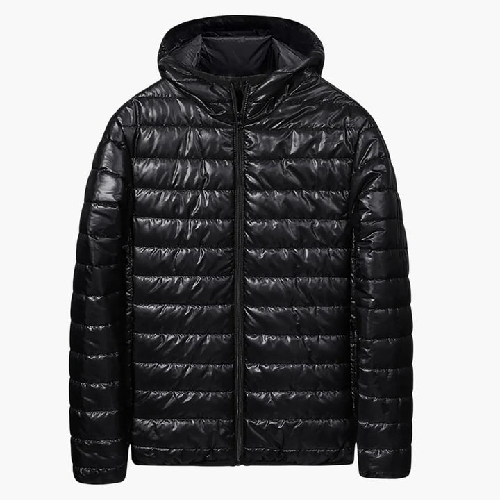 Herren Jacke mit Reißverschluss und Kapuze