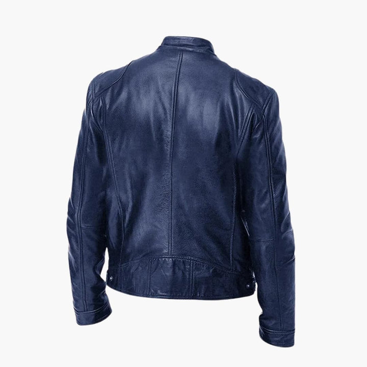 Herren Jacke mit Reißverschluss und Stehkragen