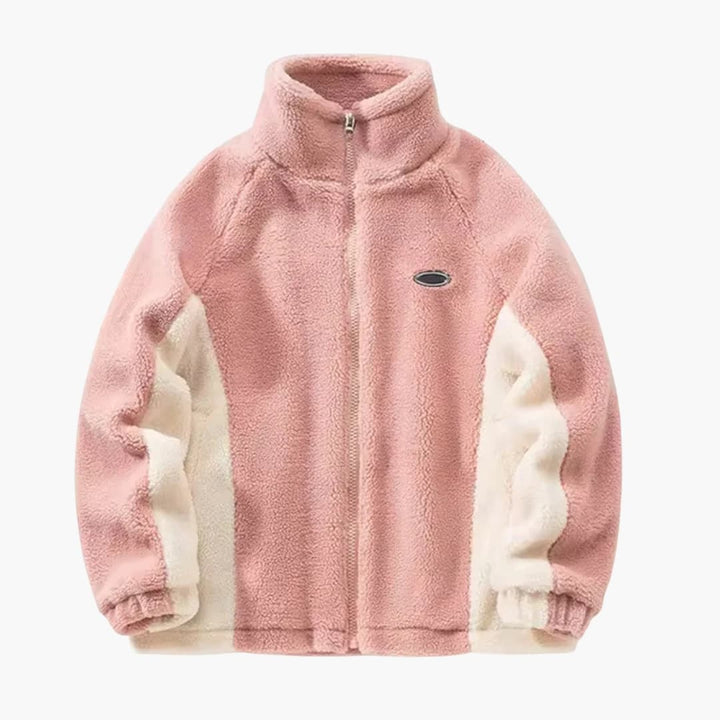 Herren Jacke mit Reißverschluss und langen Ärmeln