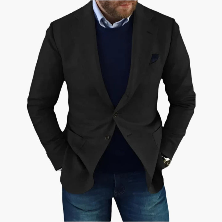 Herren Jacke mit Reverskragen