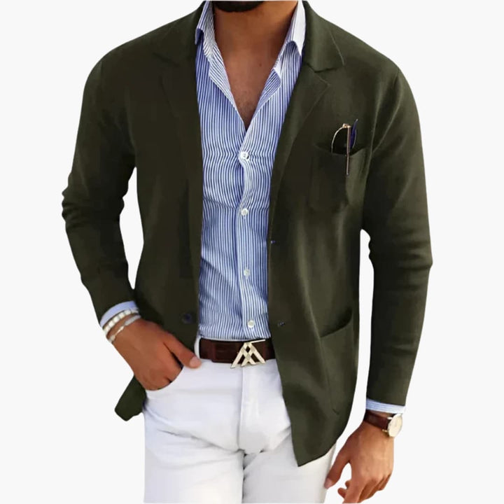 Herren Jacke mit Reverskragen
