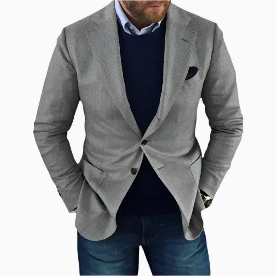 Herren Jacke mit Reverskragen