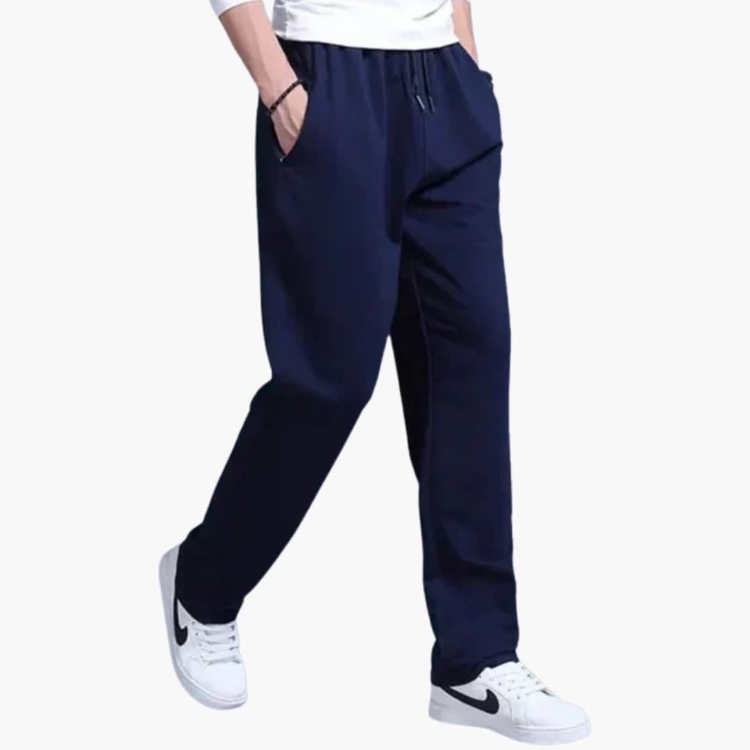 Herren Jogginghose mit Bund und Kordelzug