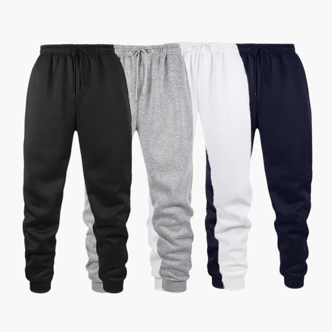 Herren Jogginghose mit Rippbündchen