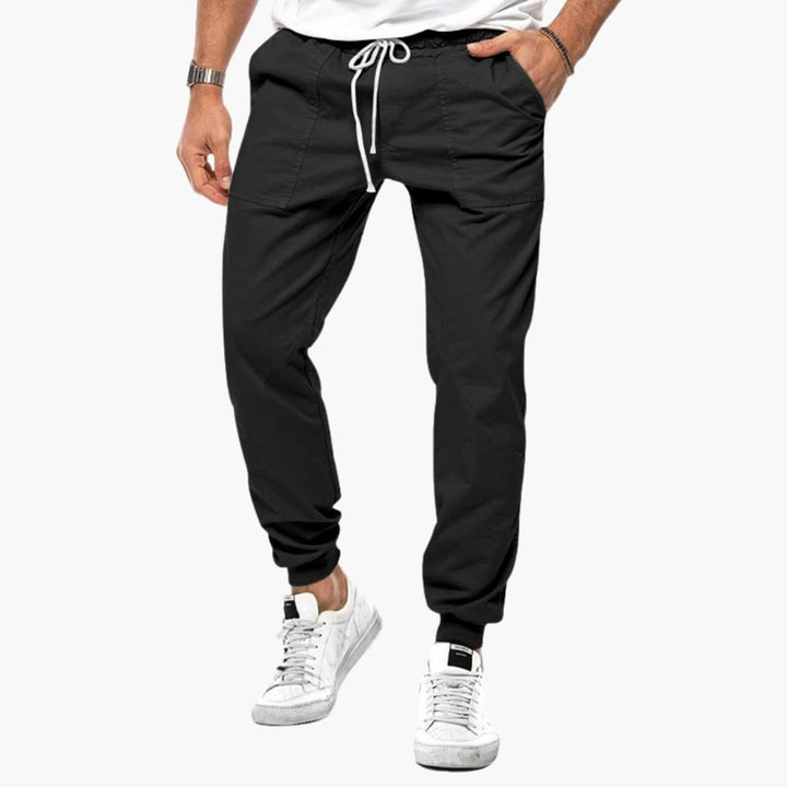 Herren Jogginghose mit elastischem Bund