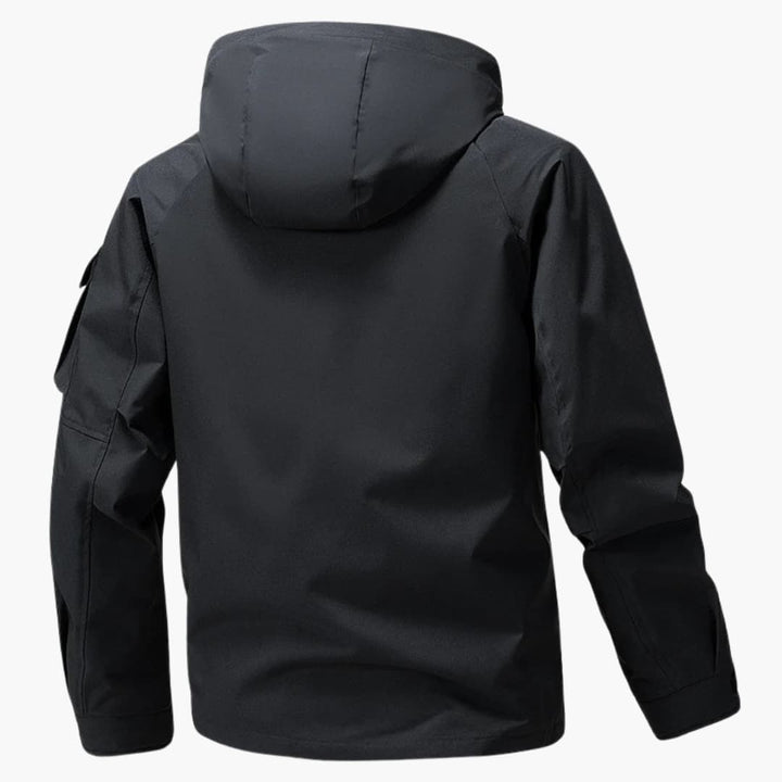 Herren Kapuzenjacke mit Mehreren Taschen