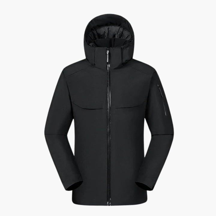 Herren Kapuzenjacke mit Reißverschluss