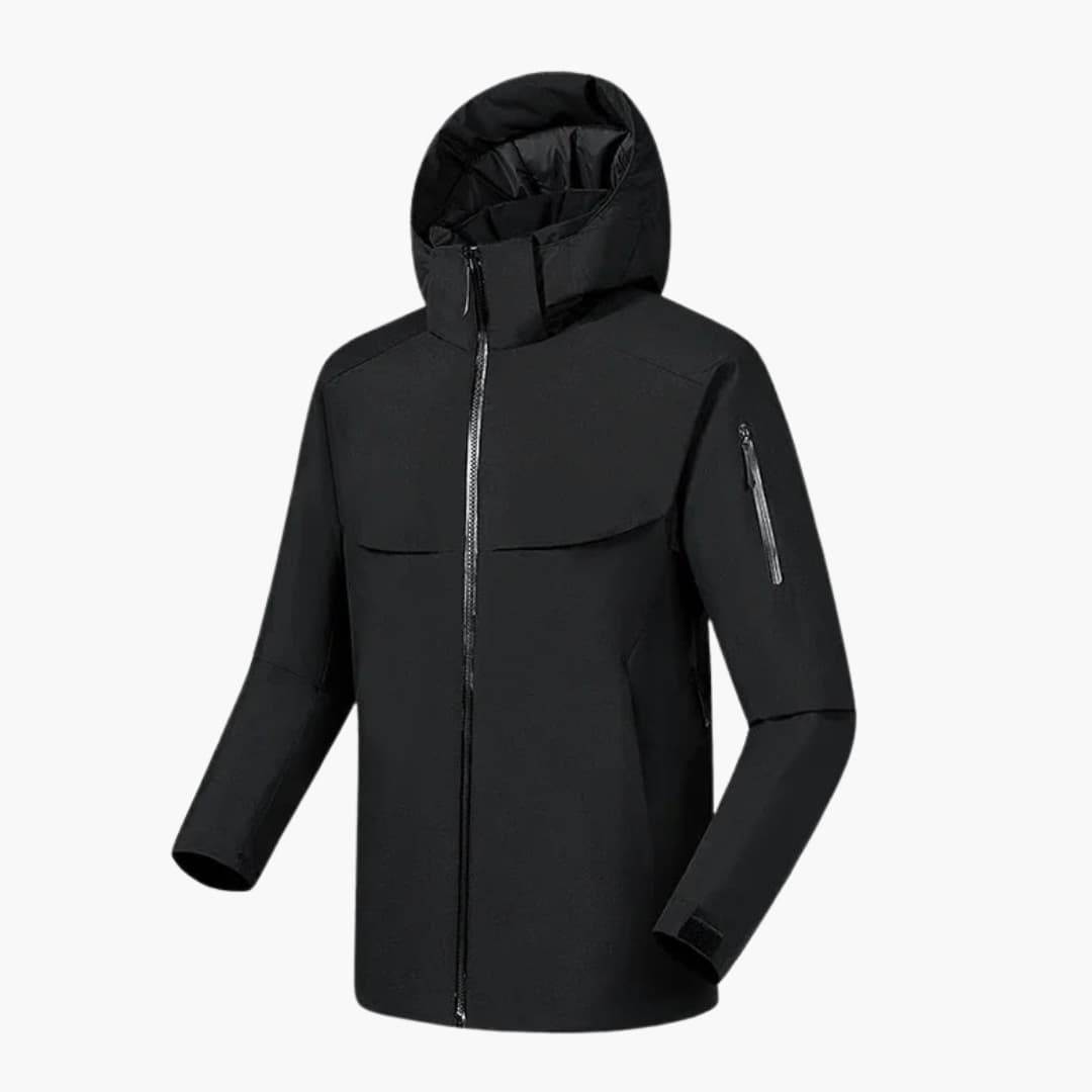 Herren Kapuzenjacke mit Reißverschluss