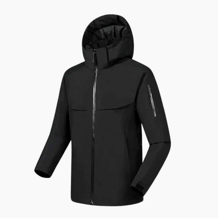Herren Kapuzenjacke mit Reißverschluss