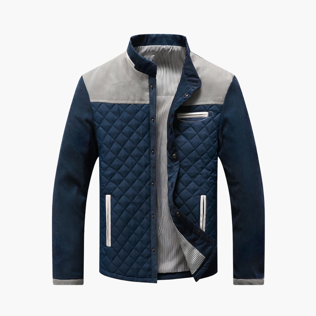 Herren Outdoor Jacke mit Reißverschluss und Taschen