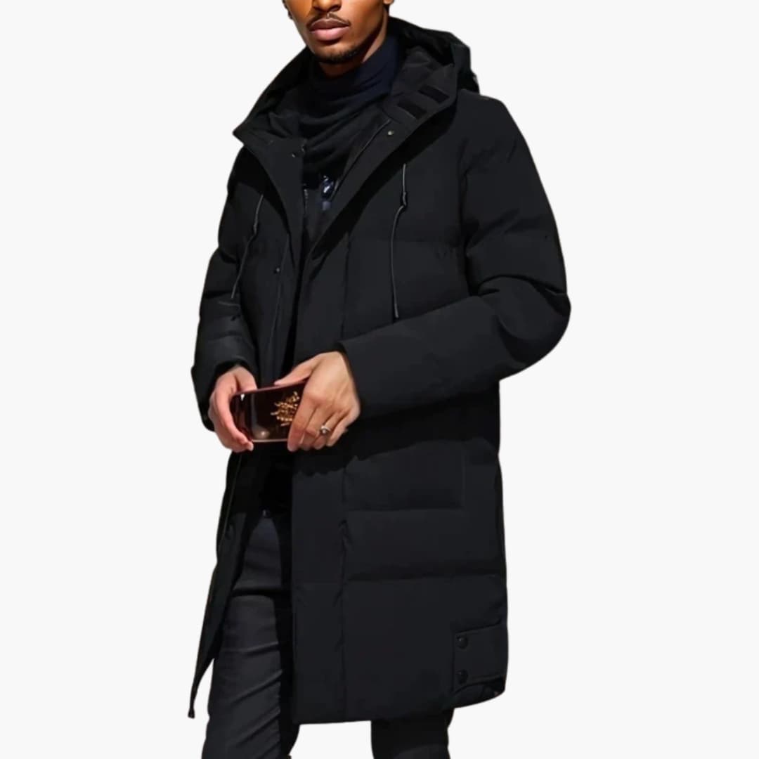Herren Parka mit Kapuze