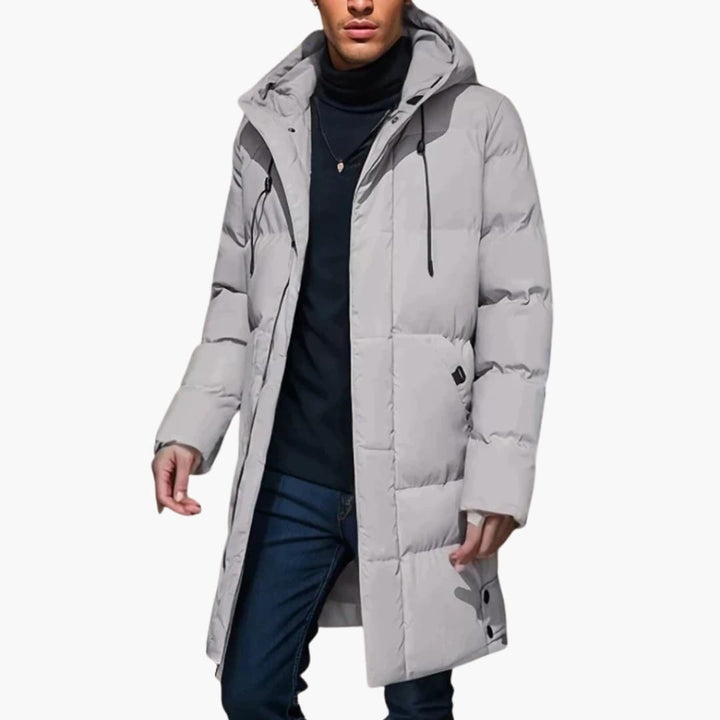 Herren Parka mit Kapuze
