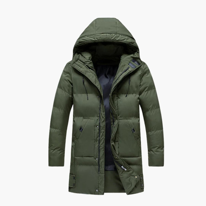 Herren Parka mit Kapuze
