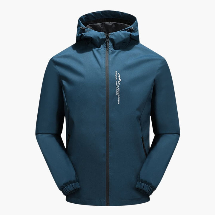 Herren Softshell Jacke mit Kapuze und Reißverschluss