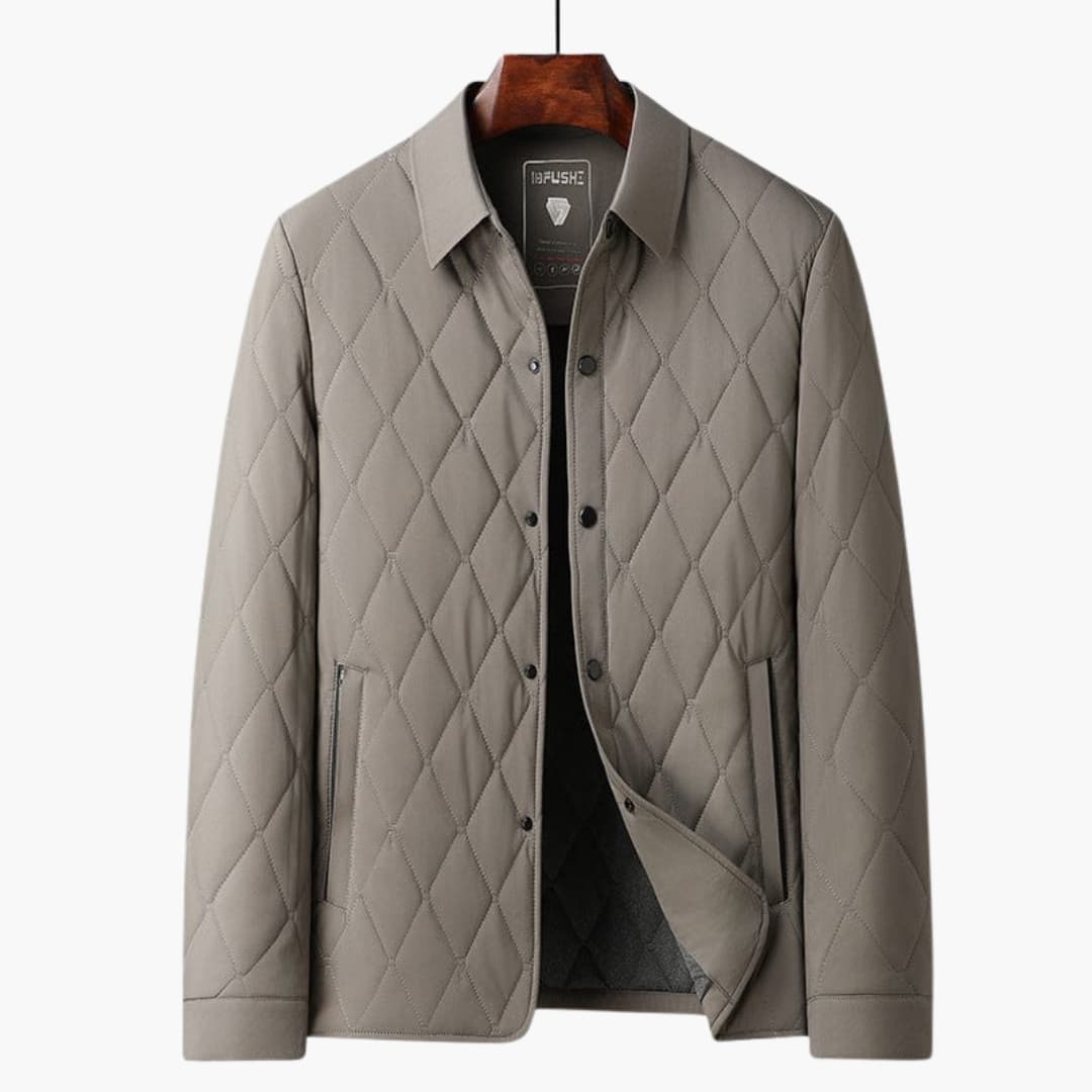 Herren Steppjacke mit Kragen