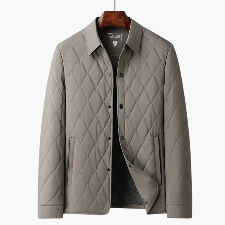 Herren Steppjacke mit Kragen