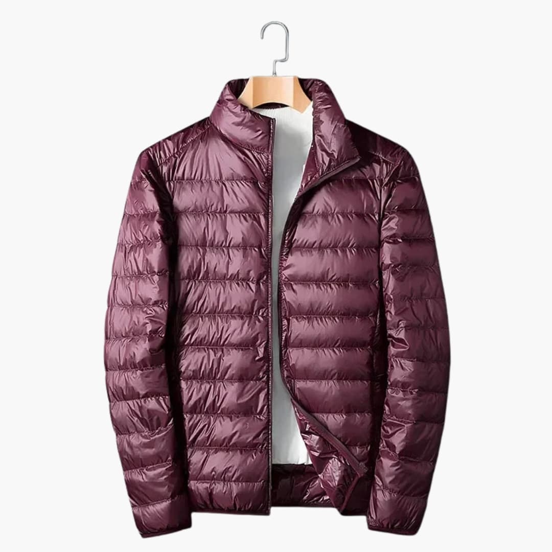 Herren Steppjacke mit Stehkragen