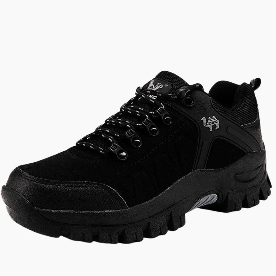 Herren Wanderschuhe mit Schnürverschluss und rutschfester Profilsohle