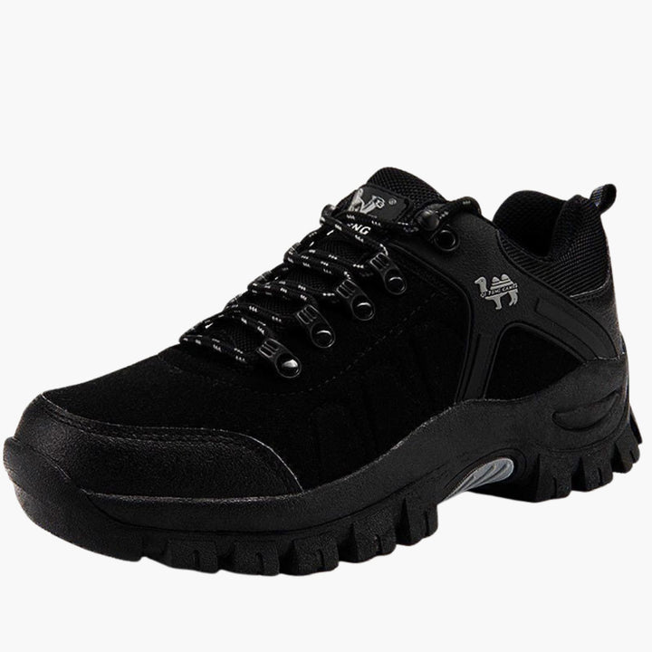 Herren Wanderschuhe mit Schnürverschluss und rutschfester Profilsohle