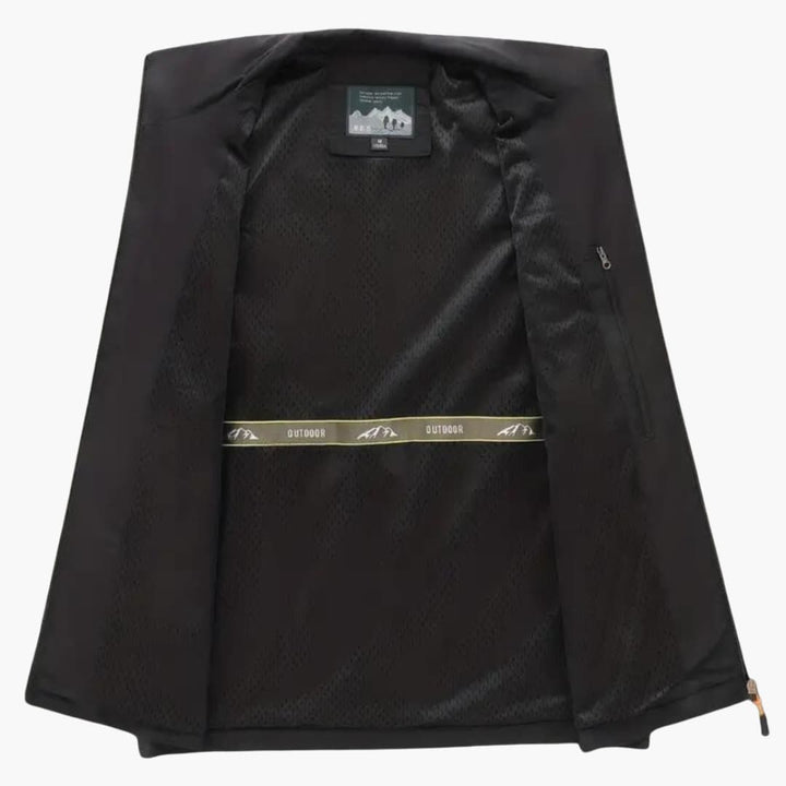 Herren Weste mit Reißverschluss und mehreren Taschen