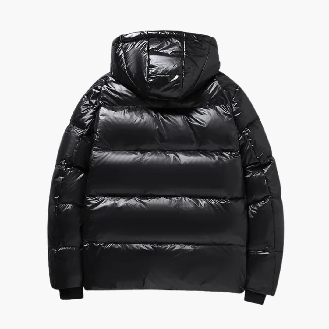 Herren jacke mit Kapuze und Frontreißverschluss