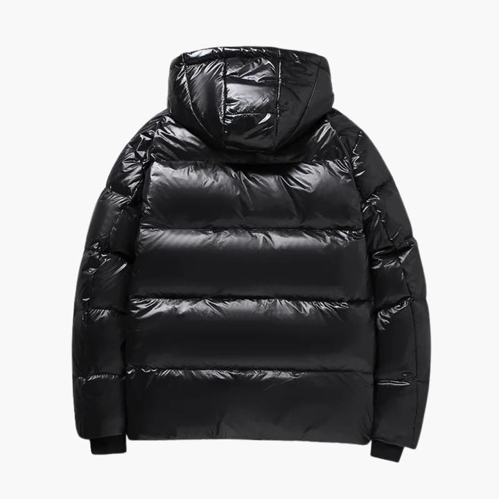 Herren jacke mit Kapuze und Frontreißverschluss