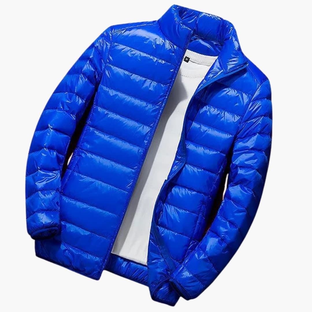 Herrenjacke mit Kapuze und langen Ärmeln