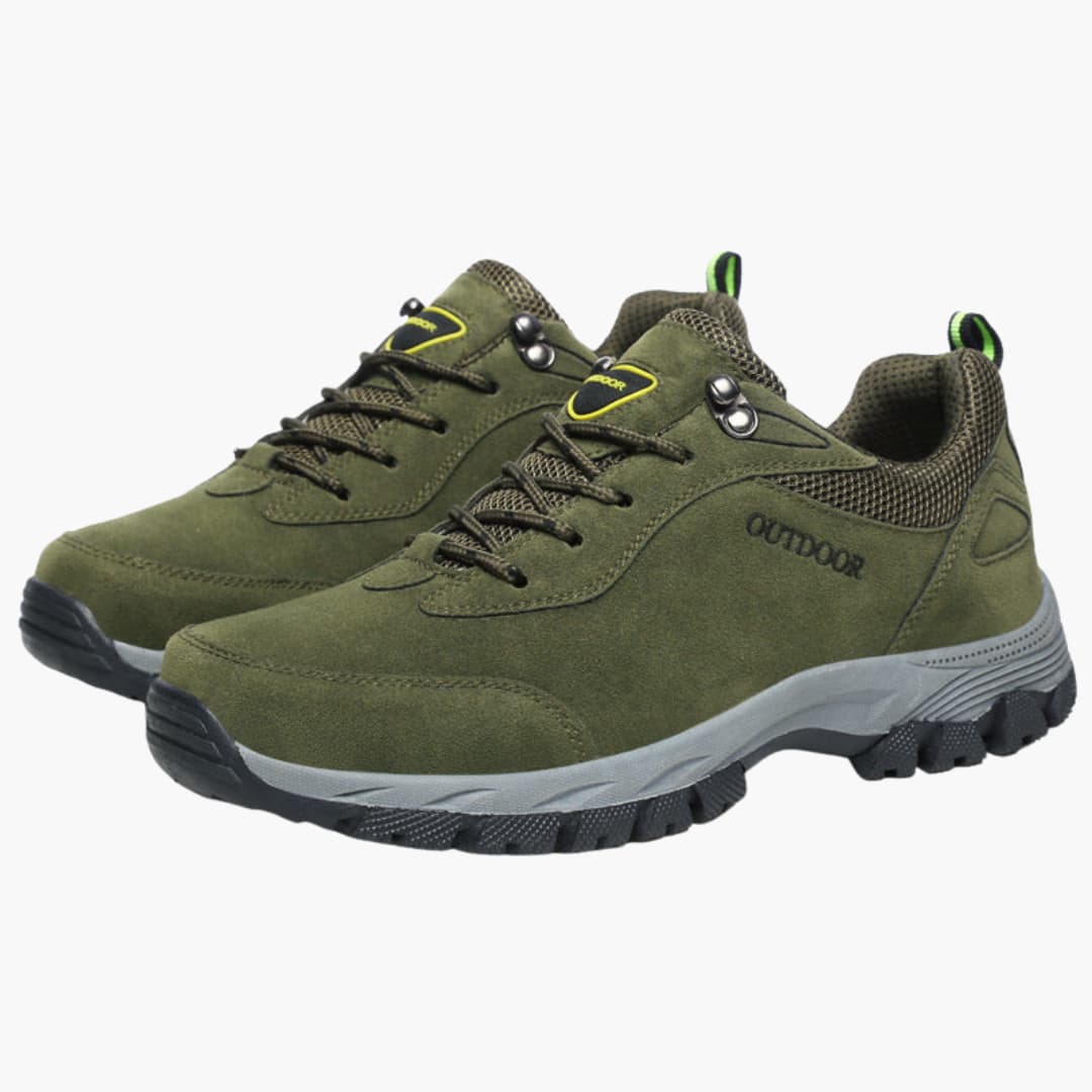 Herren schuhe mit Schnürverschluss und Profilsohle