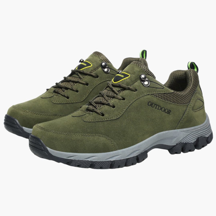 Herren schuhe mit Schnürverschluss und Profilsohle