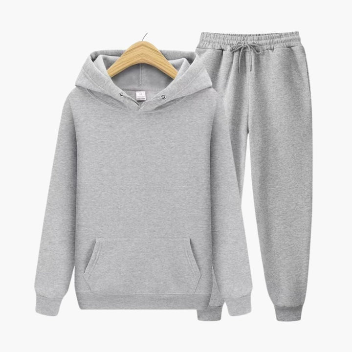 Herrentrainingsanzug mit Kapuzenpullover und Jogginghose
