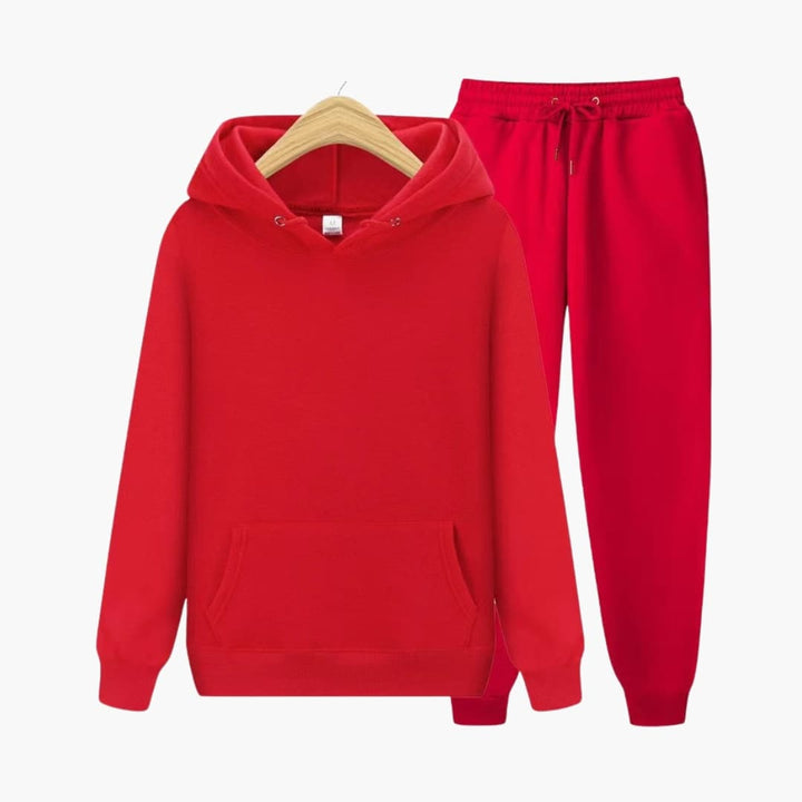 Herrentrainingsanzug mit Kapuzenpullover und Jogginghose