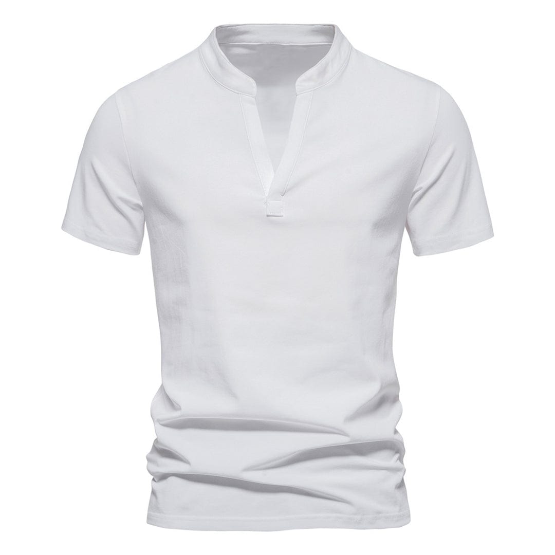 Premium V-Ausschnitt T-Shirt für Herren – lässig & bequem