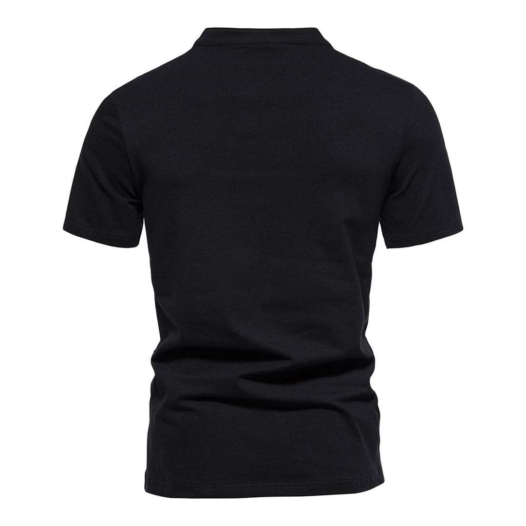 Premium V-Ausschnitt T-Shirt für Herren – lässig & bequem