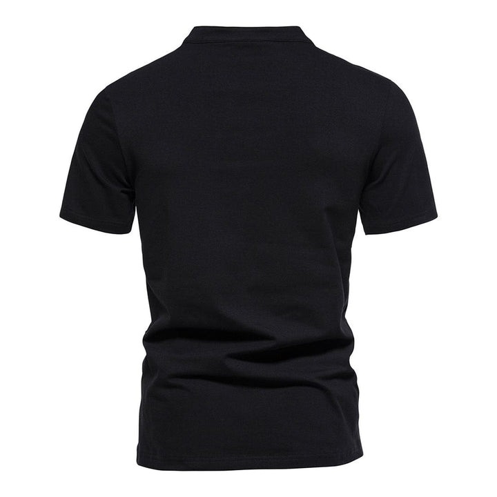 Premium V-Ausschnitt T-Shirt für Herren – lässig & bequem