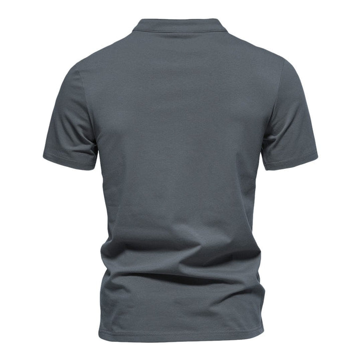Premium V-Ausschnitt T-Shirt für Herren – lässig & bequem