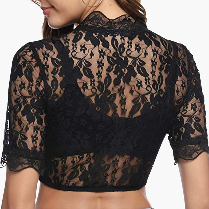 Spitzen Dirndl bluse für Damen - Oktoberfest 2025