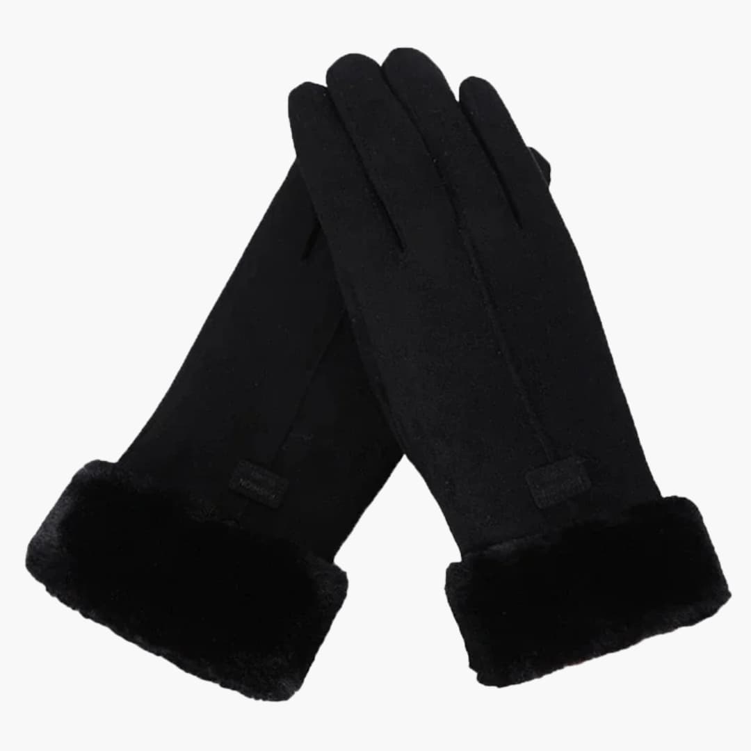 Unisex Fleecehandschuhe mit Touchfunktion und elastischen Bündchen