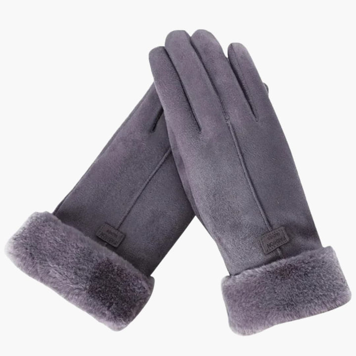 Unisex Fleecehandschuhe mit Touchfunktion und elastischen Bündchen