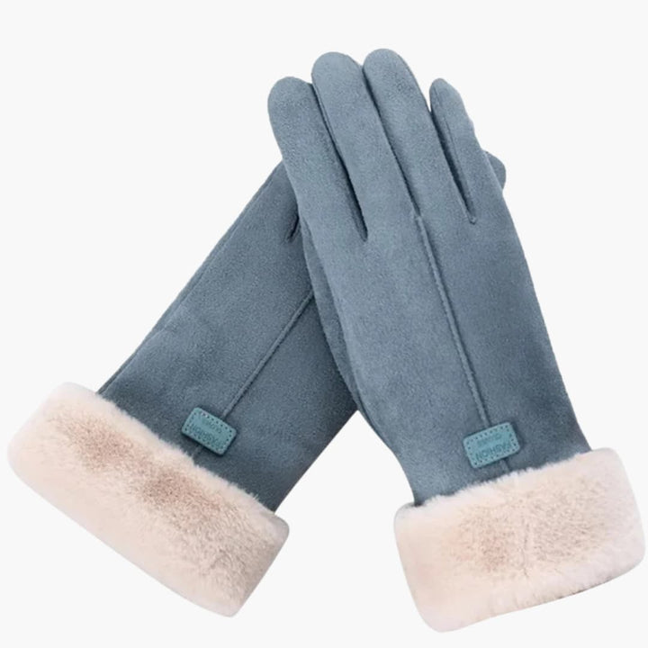 Unisex Fleecehandschuhe mit Touchfunktion und elastischen Bündchen