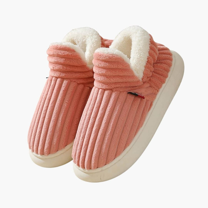Unisex Hausschuhe mit hohem Schaft Plüschfutter