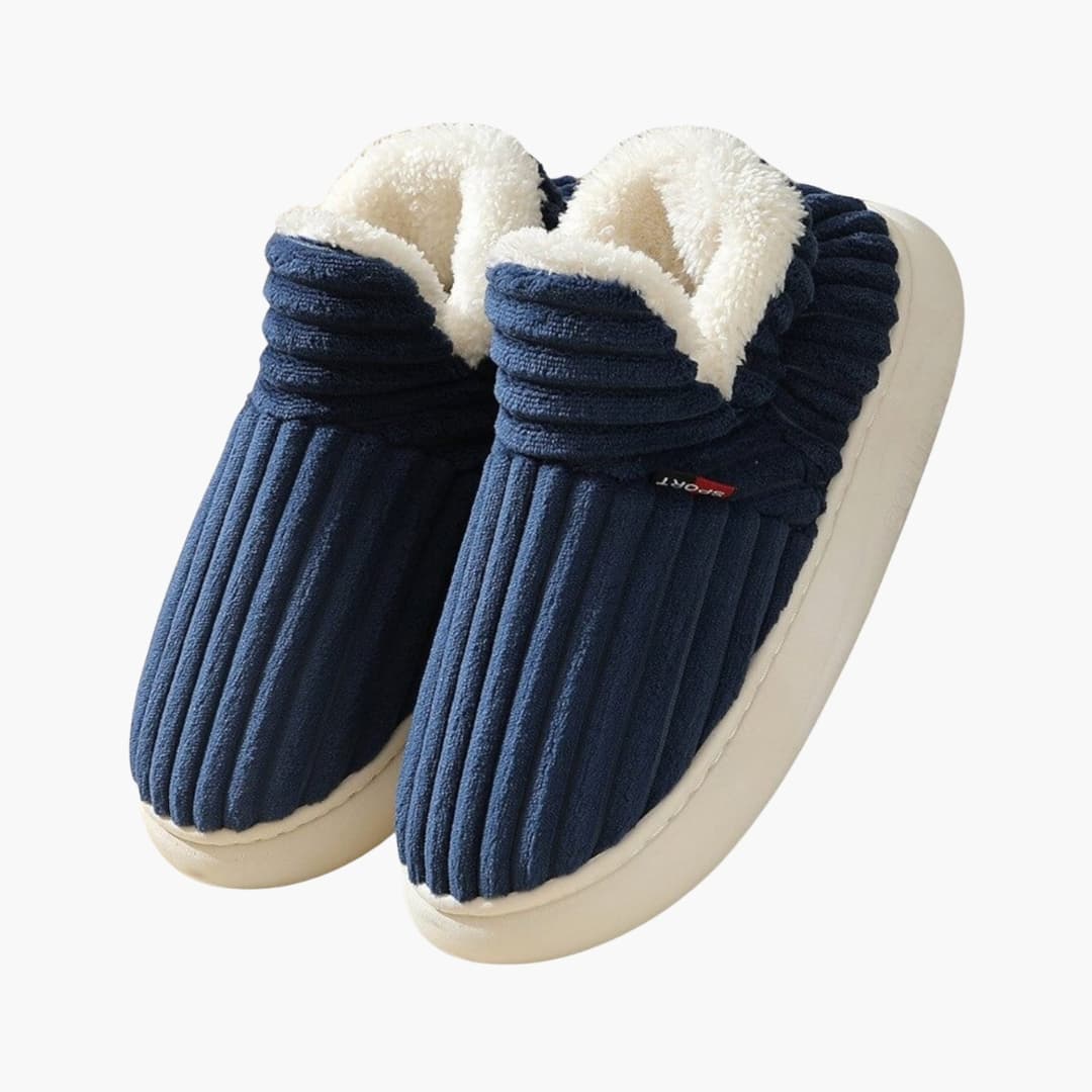 Unisex Hausschuhe mit hohem Schaft Plüschfutter
