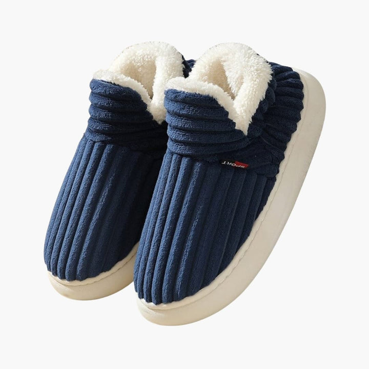 Unisex Hausschuhe mit hohem Schaft Plüschfutter