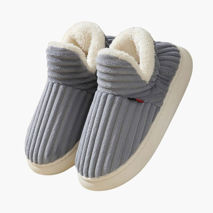 Unisex Hausschuhe mit hohem Schaft Plüschfutter