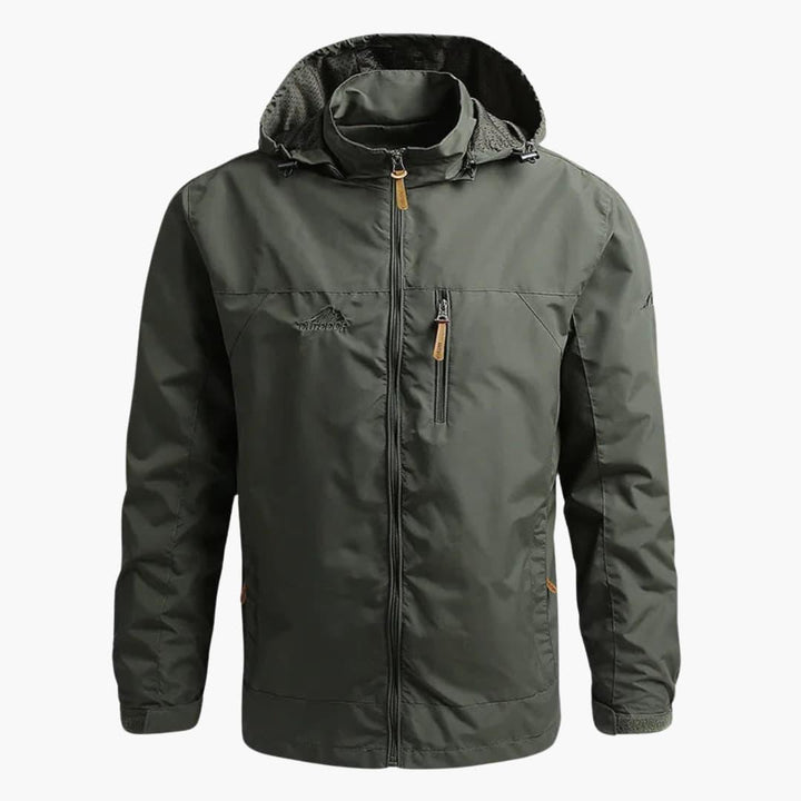 Bequeme wasserdichte Outdoor-Jacke für Männer - SchmiedeMode